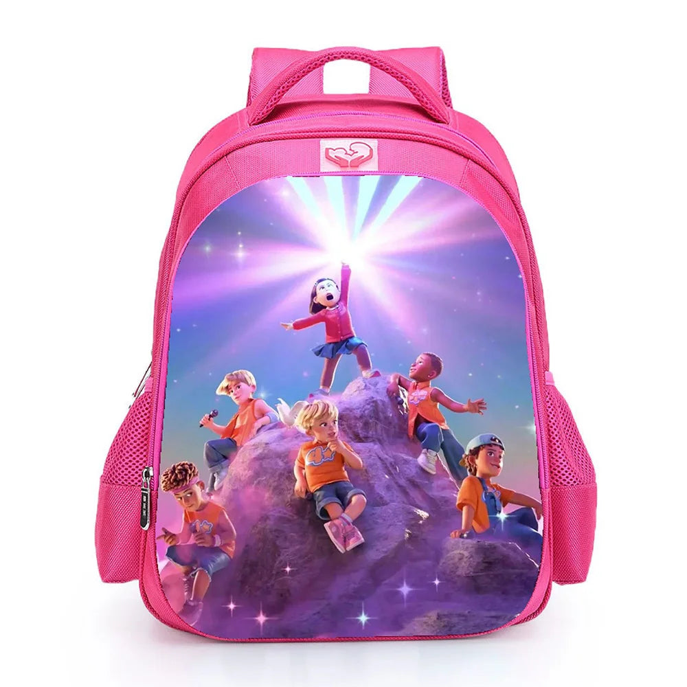 Cartoon Turning Red Backpack Kids Software Children School Bag