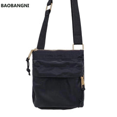 Casual Canvas Bag Women Mini Crossbody Phone Bag Nylon Japan Style Shoulder Bag
