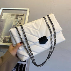 Casual Chain Crossbody Bags For Women Shoulder Bag Ladies Handbags