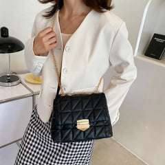 Casual Chain Crossbody Bags for Women Shoulder Bag Ladies Leather Messenger Bags