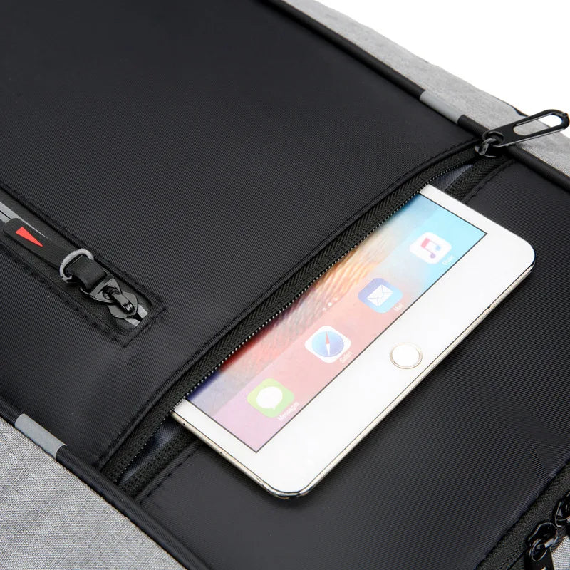 Waterproof Laptop Backpack with USB Charging Port for Men