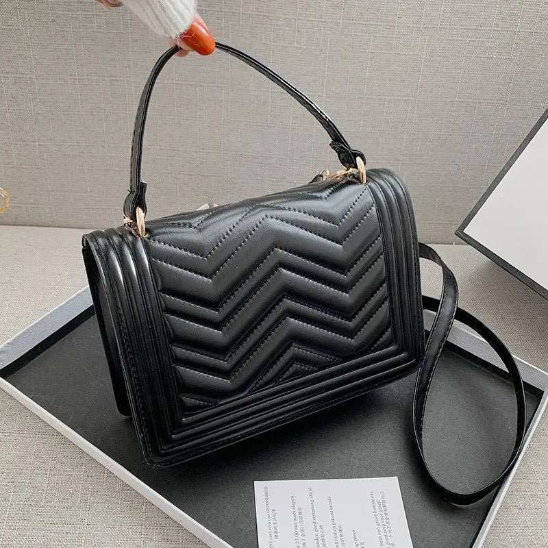 Women's Crossbody Bag PU Leather Shoulder Messenger Handbag
