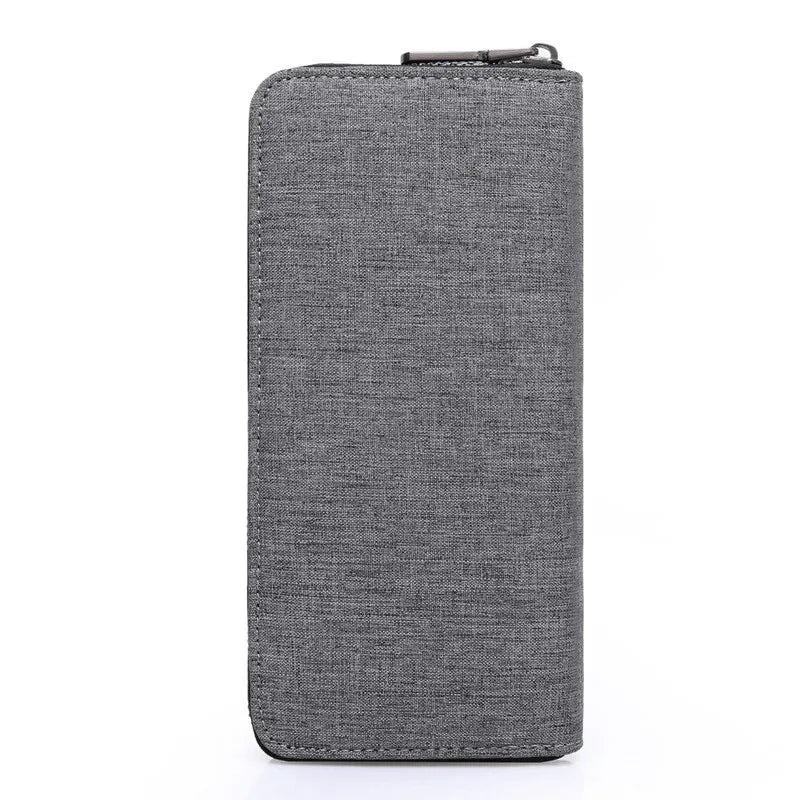 Men's Long Waterproof Oxford Clutch Wallet