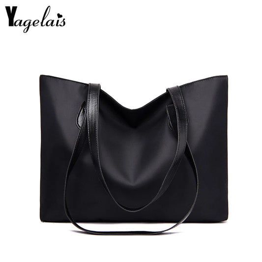 Casual Travel Women Oxford Tote Bags Large Capacity Shoulder Handbag