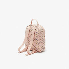 Cat Floral Fabric Backpack for Kids