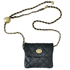 Chain Fanny Pack Women Waist Bag Mini Belt Bags