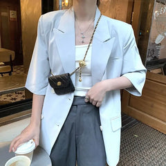 Chain Fanny Pack Women Waist Bag Mini Belt Bags