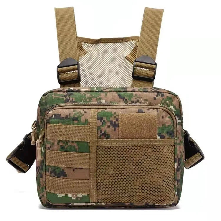 Men's Tactical Vest Bag Casual Chest Rig