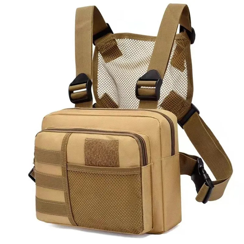 Men's Tactical Vest Bag Casual Chest Rig