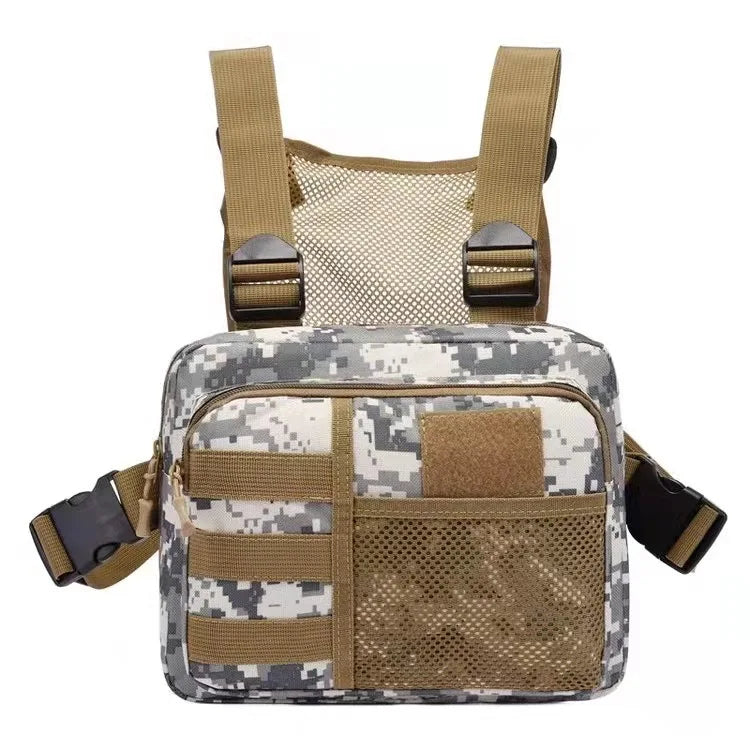 Men's Tactical Vest Bag Casual Chest Rig