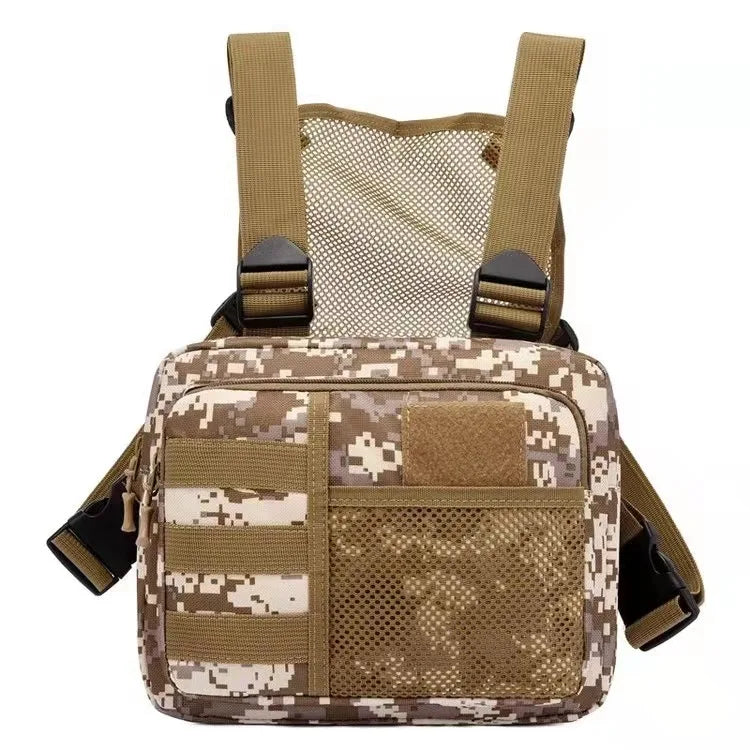 Men's Tactical Vest Bag Casual Chest Rig