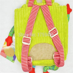 Kids Backpack Bag Kindergarten Girls Boys Cartoon Toys Owl Cow Frog Monkey