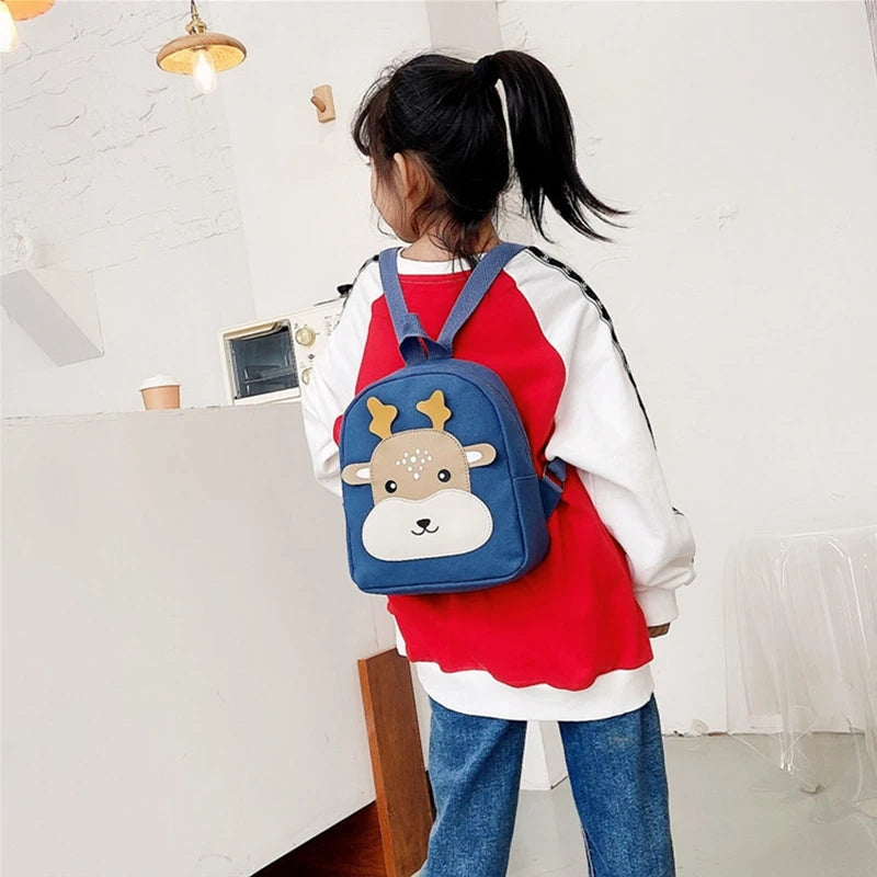 Kids Deer Girl Boys School Backpacks Toddler Cartoon Mini Bag