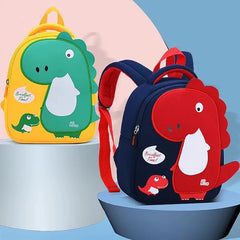 3D Dinosaur Kids School Bag Toddler Boys Backpack Kindergarten Mochila