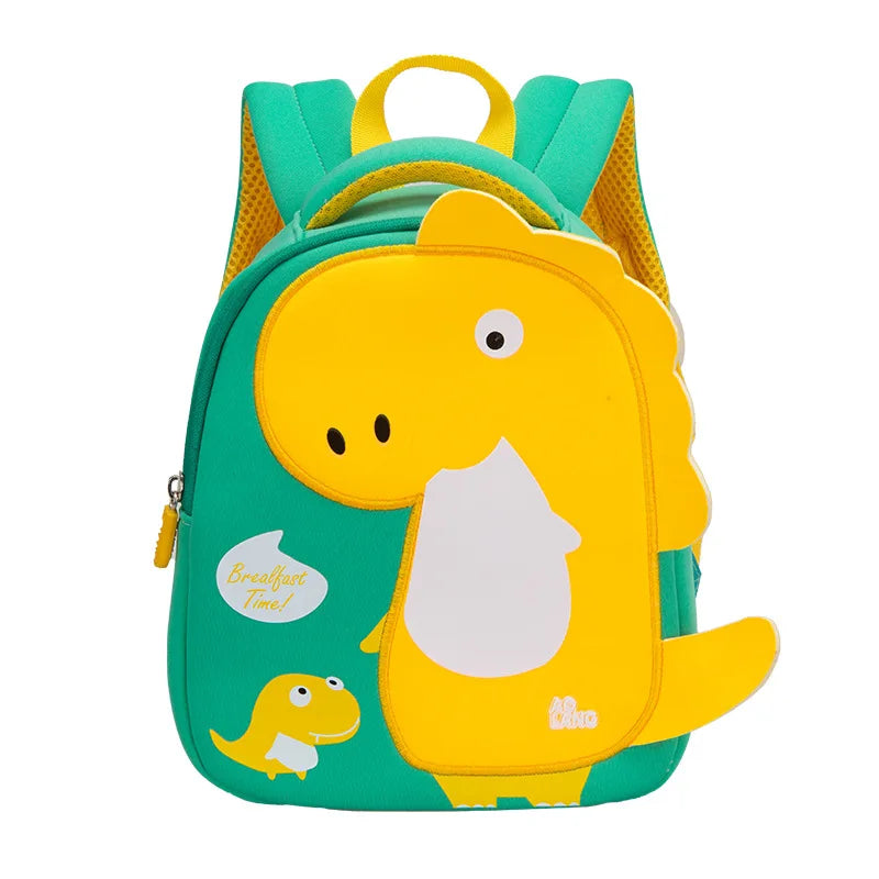 3D Dinosaur Kids School Bag Toddler Boys Backpack Kindergarten Mochila