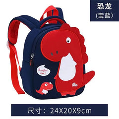 3D Dinosaur Kids School Bag Toddler Boys Backpack Kindergarten Mochila