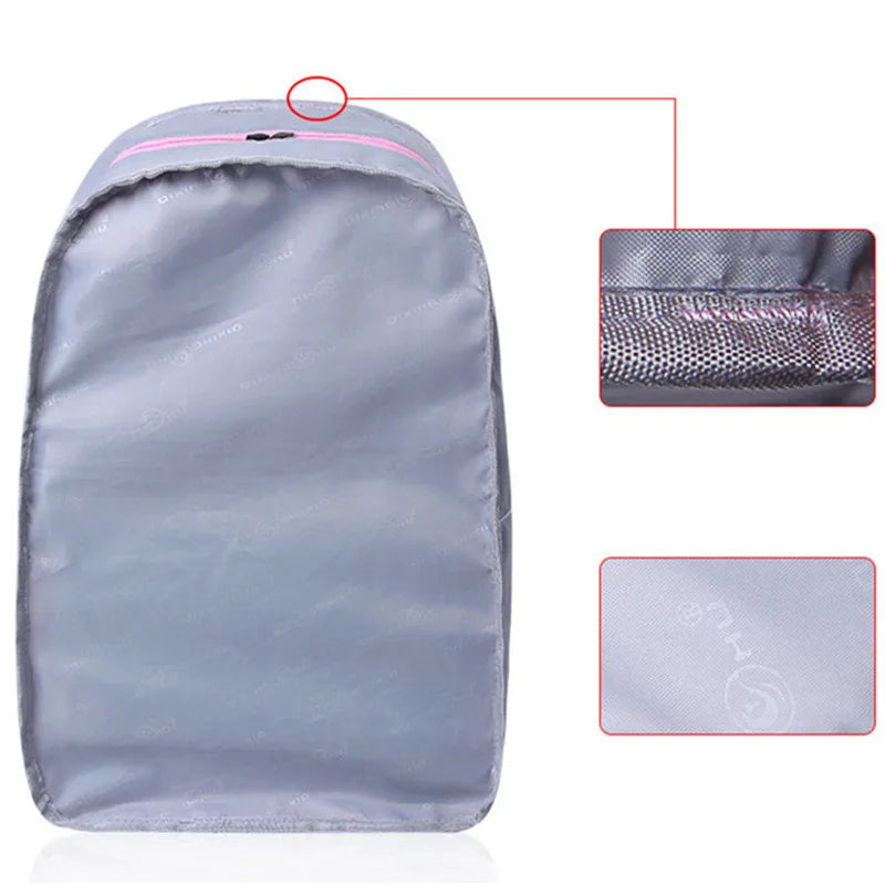 Girls Waterproof Backpack Cartoon Print Kids School Bag