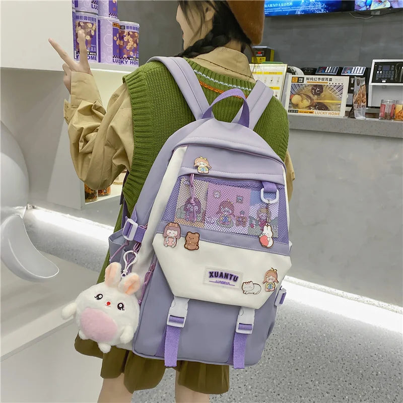 Large Capacity Student Backpack for College