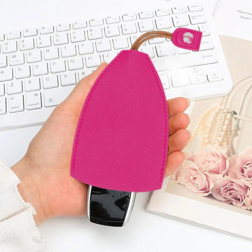 Key Bag Pull Out Key Case PU Leather Key Wallets Unisex
