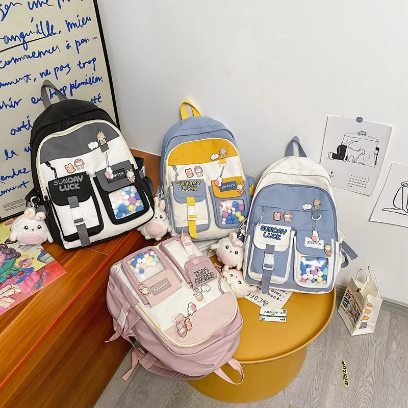 Waterproof College Backpack for Students