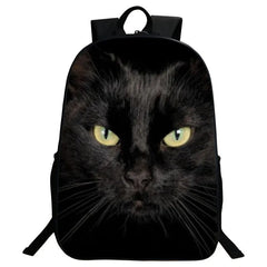 Cat Backpack Children Boys Girls Rucksack Cartoon Anime Animal School Bag 16inch