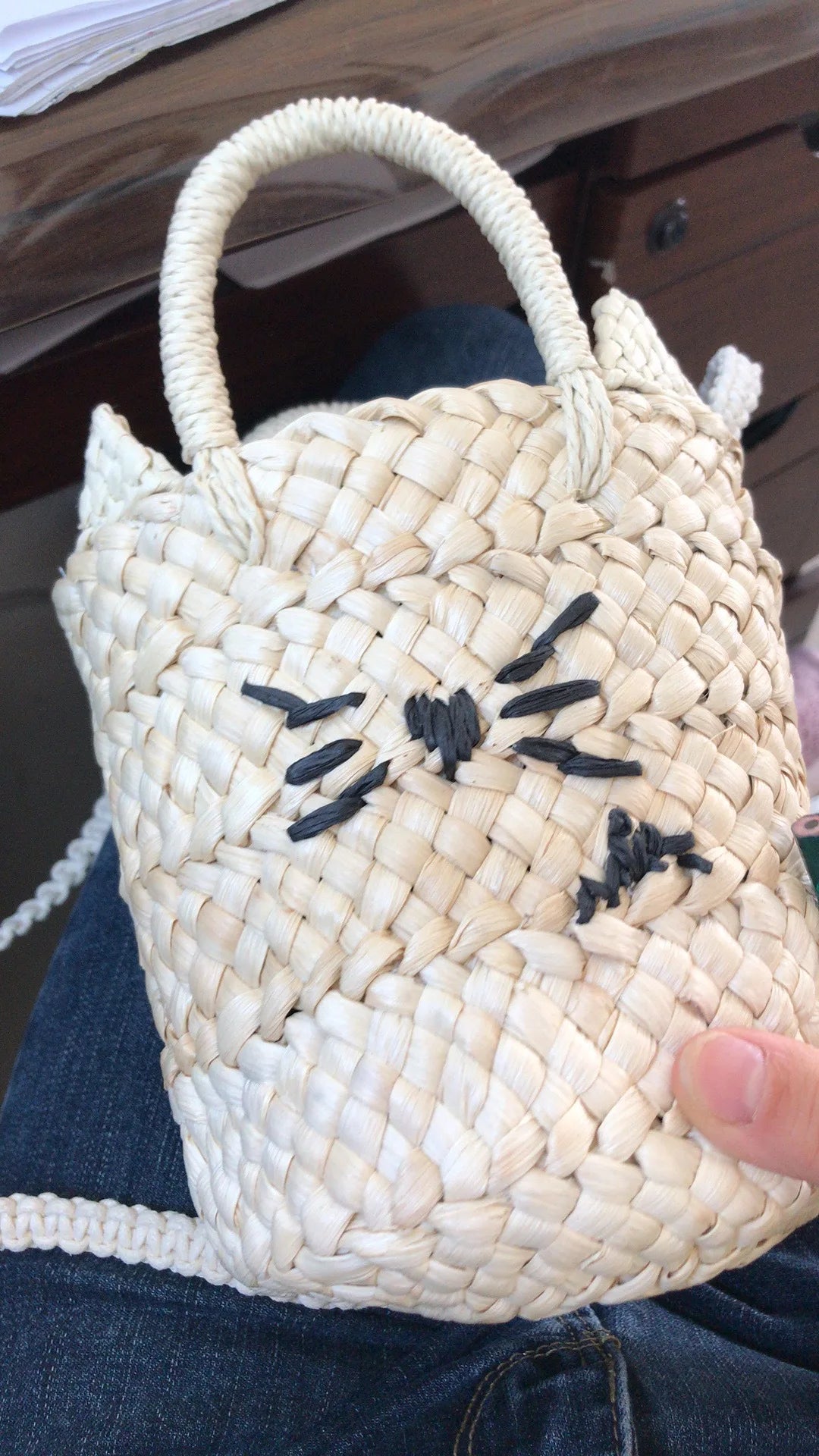 Corn Fur Bag Summer Women's Bag Kitten Shoulder Diagonal Small Bag