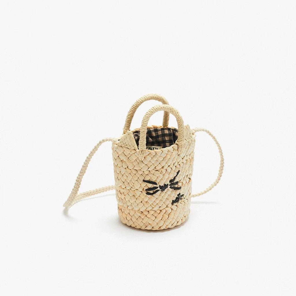 Corn Fur Bag Summer Women's Bag Kitten Shoulder Diagonal Small Bag