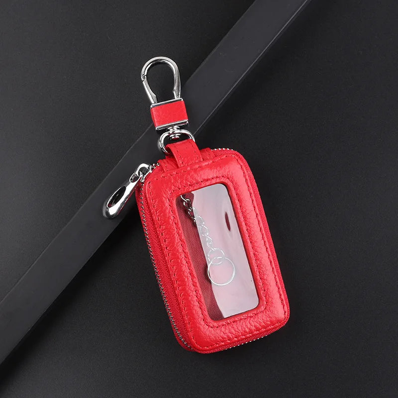 Cow Leather Key box Large Capacity key holder High Men Car key organizer