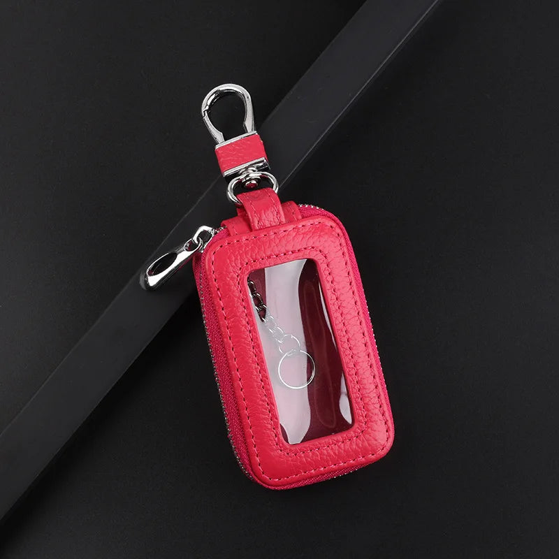 Cow Leather Key box Large Capacity key holder High Men Car key organizer