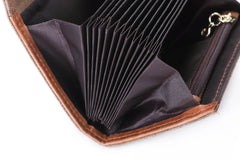 Cow Leather RFID Credit Card Wallet
