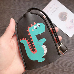 Cartoon Leather Key Wallets Cute Key Chains PU Leather Car Key Bag Women