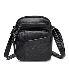Cross-body Bag Women Shoulder Bag Soft Leather Texture Small Square Bag