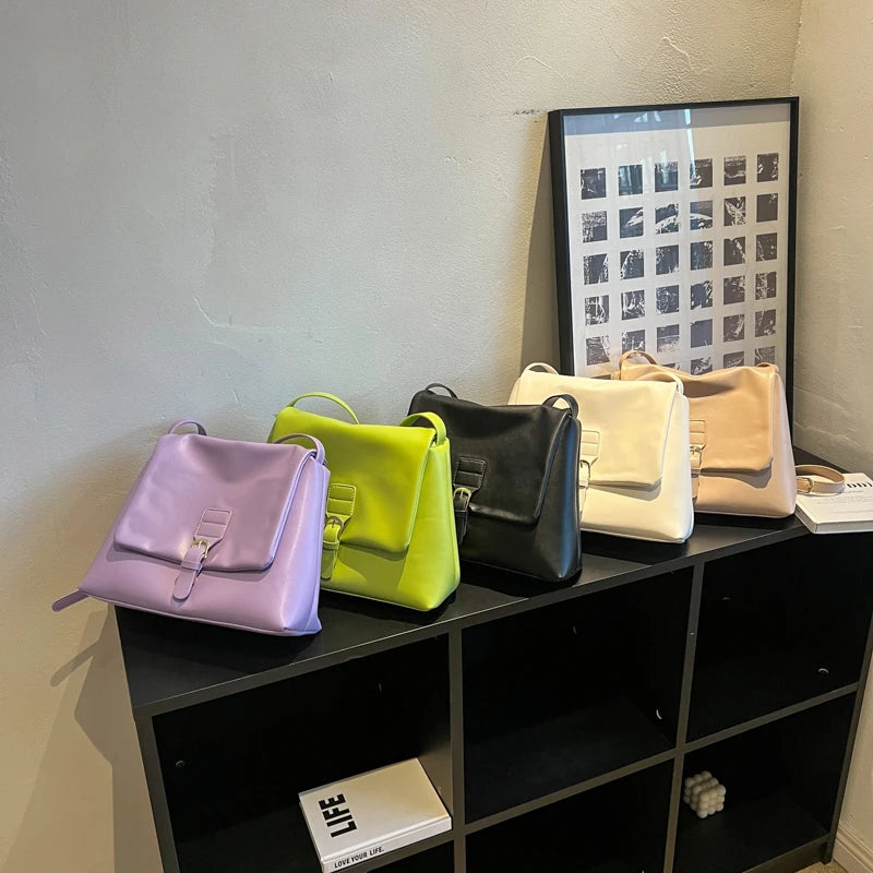 Small Leather Crossbody Bag for Women Spring Trends