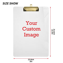 Pattern Series Writing Board Clip Stationery Kids School Supplies