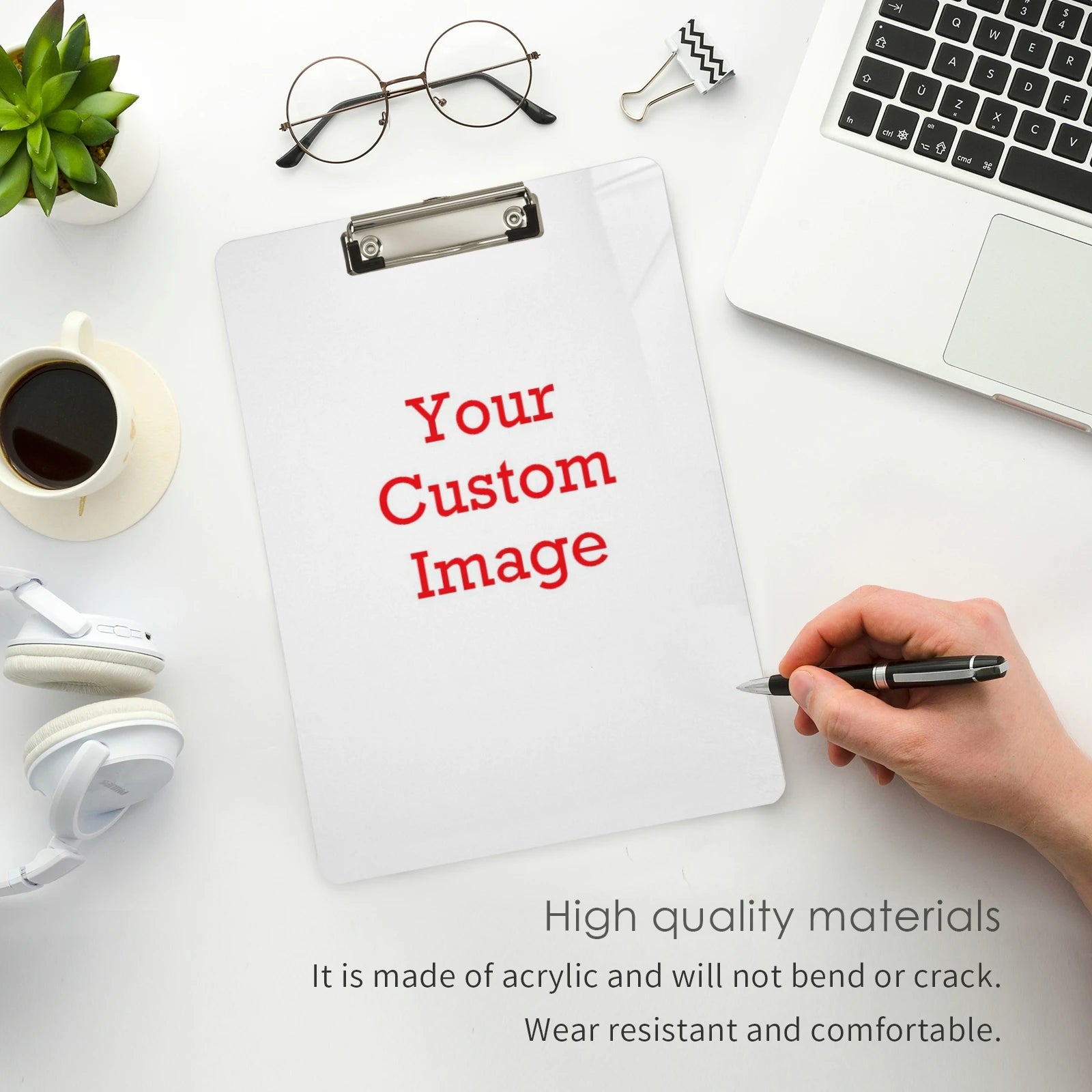 Pattern Series Writing Board Clip Stationery Kids School Supplies