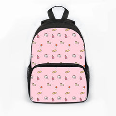 Cartoon Student Backpack Large Capacity Polyester School Students Should