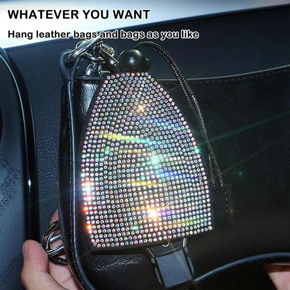Hot Drilled PU Leather Key Bag for Car Key - Key Holder Case