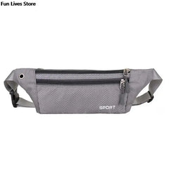 Waterproof Cycling Sports Waist Bag Fitness Running Shoulder Purse Gym Fanny Pac
