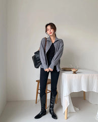 Women Thick Chain PU Leather Shoulder Bags Acrylic One Shoulder Underarm Bag