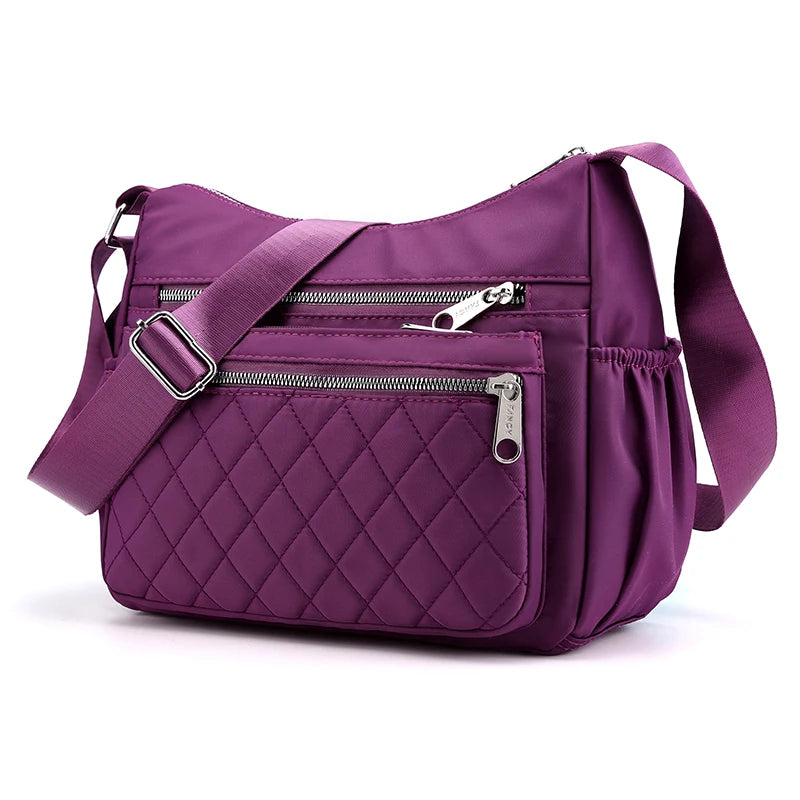 Plaid Sport Polyester Shoulder Bag Crossbody Bags