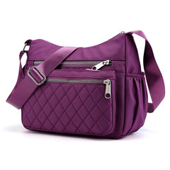 Plaid Sport Polyester Shoulder Bag Crossbody Bags