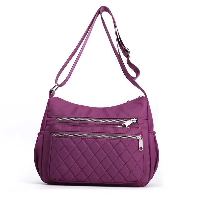 Plaid Sport Polyester Shoulder Bag Crossbody Bags