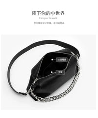 Leather Shoulder Crossbody Bag Chain Handbags PU Messenger Bags