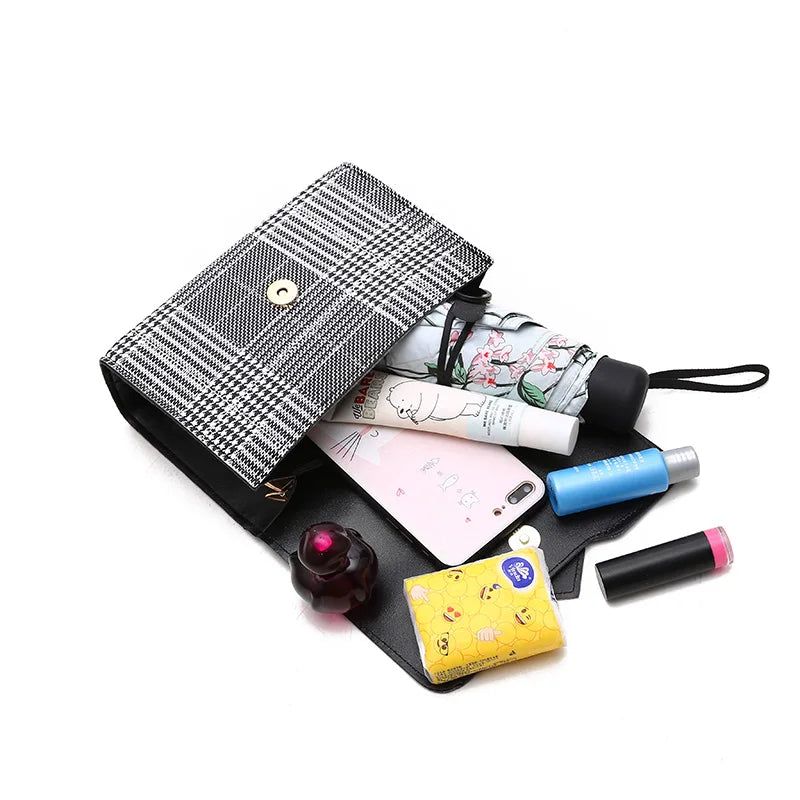 Shoulder Bag PU Leather Crossbody Messenger Bag Women