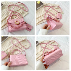 Small Shoulder Bag Crossbody Flap Top Handle Bag