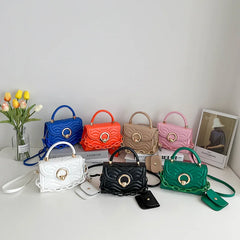 Small Shoulder Bag Crossbody Flap Top Handle Bag