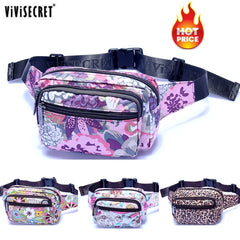 Waterproof Floral Waist Bum Camera Belt Bag Fanny Pack