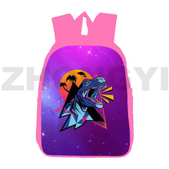 Pivosaurus 3D Backpack Teenager Canvas Bag Men