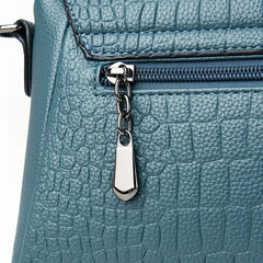 Women's Leather Crossbody Bag with STRAP
