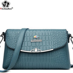 Women's Leather Crossbody Bag with STRAP